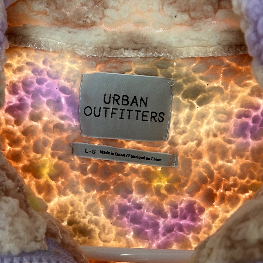 Urban Outfitters Multicolor Fleece Utility Jacket - Picture 3 of 7